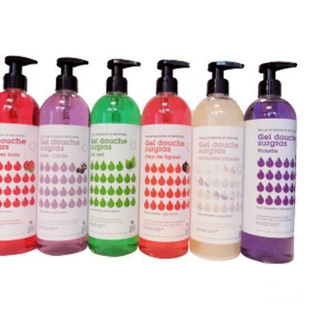 Marque V Douchegel Overvet Aardbei Pompfl 500 ml
