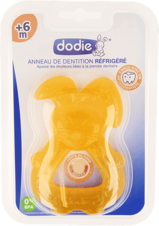 Dodie Bijtring Gekoeld Konijn Oranje