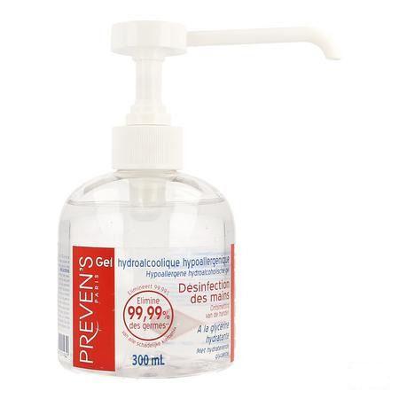 Preven's Handgel Hydro Alc. Flacon 300 ml + Pomp