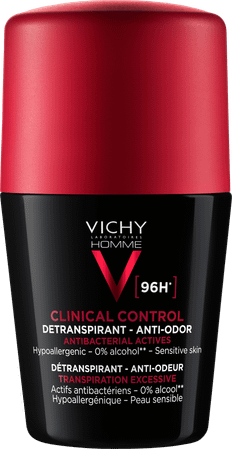 Vichy Homme Deo Roll Clinical Control 96H 50 ml