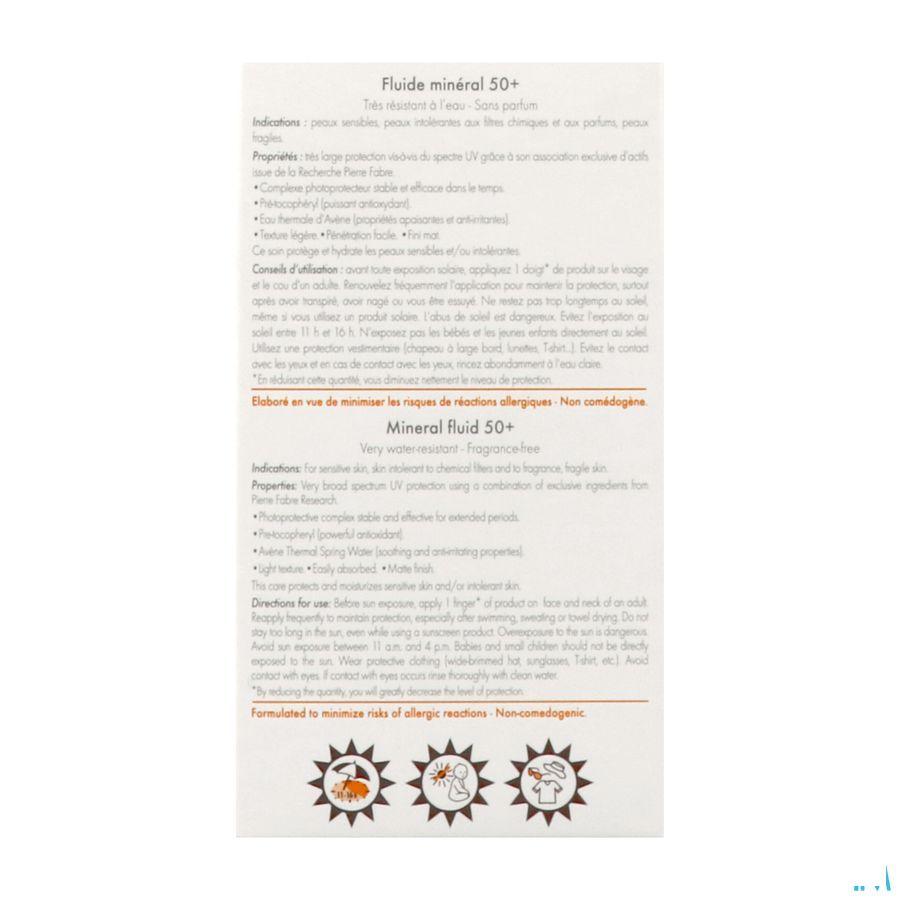 Avene Zon Ip50 + Minerale Fluide 40 ml  -  Avene