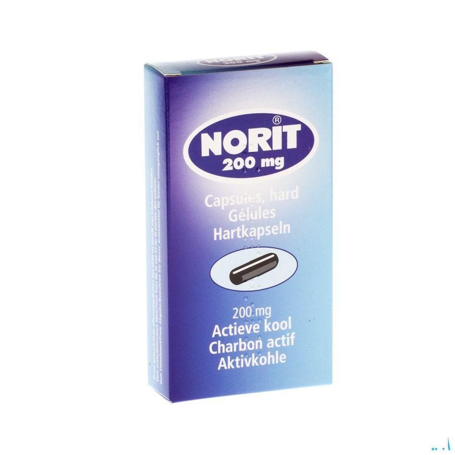 Norit 200 Capsule. 30 X 200 mg  -  Kela Pharma