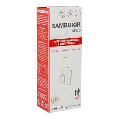 Soria Sambuxir Siroop Vlierbes 150 ml  -  Soria Bel