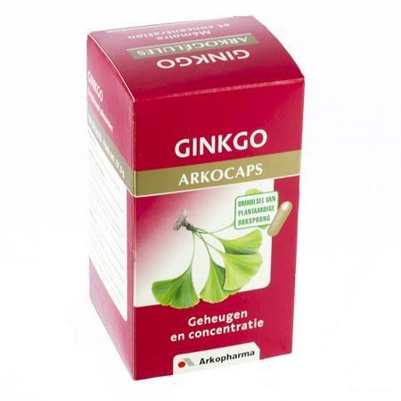 Arkocaps Ginkgo Biloba Plantaardig 150 3733110  -  Arkopharma
