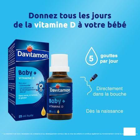 Davitamon Baby Vitamine D Olie 25 ml