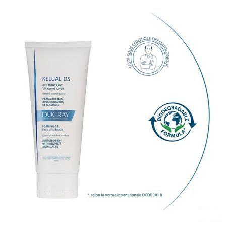 Ducray Kelual Ds Gel Schuimend 200 ml