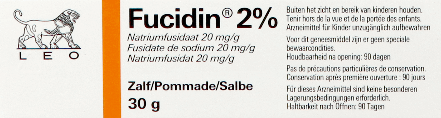 Fucidin Zalf Pommade 2 % 30 gr 