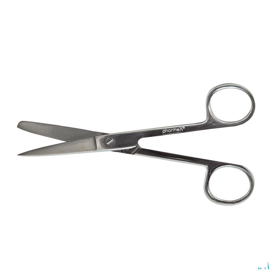 Pharmex Ciseaux Droit Point/mouss 14cm  -  Infinity Pharma