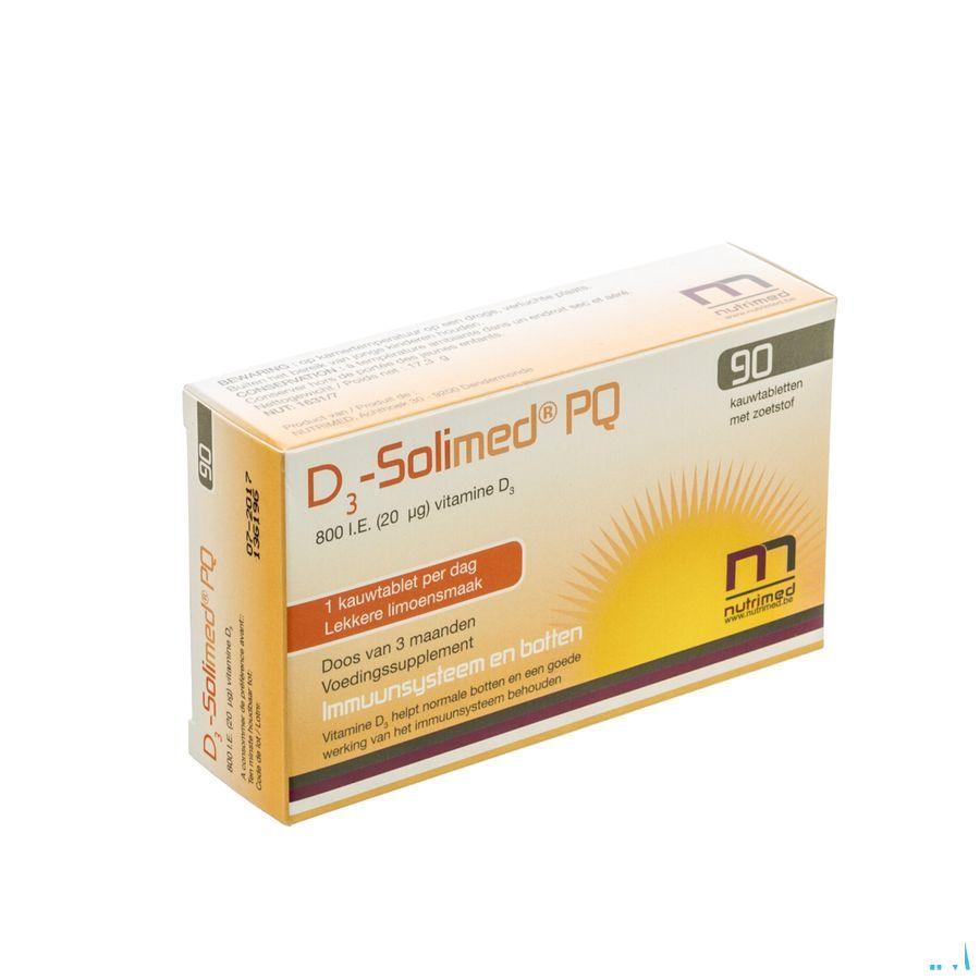 D3 Solimed Pq Comprimes A Macher 90  -  Nutrimed