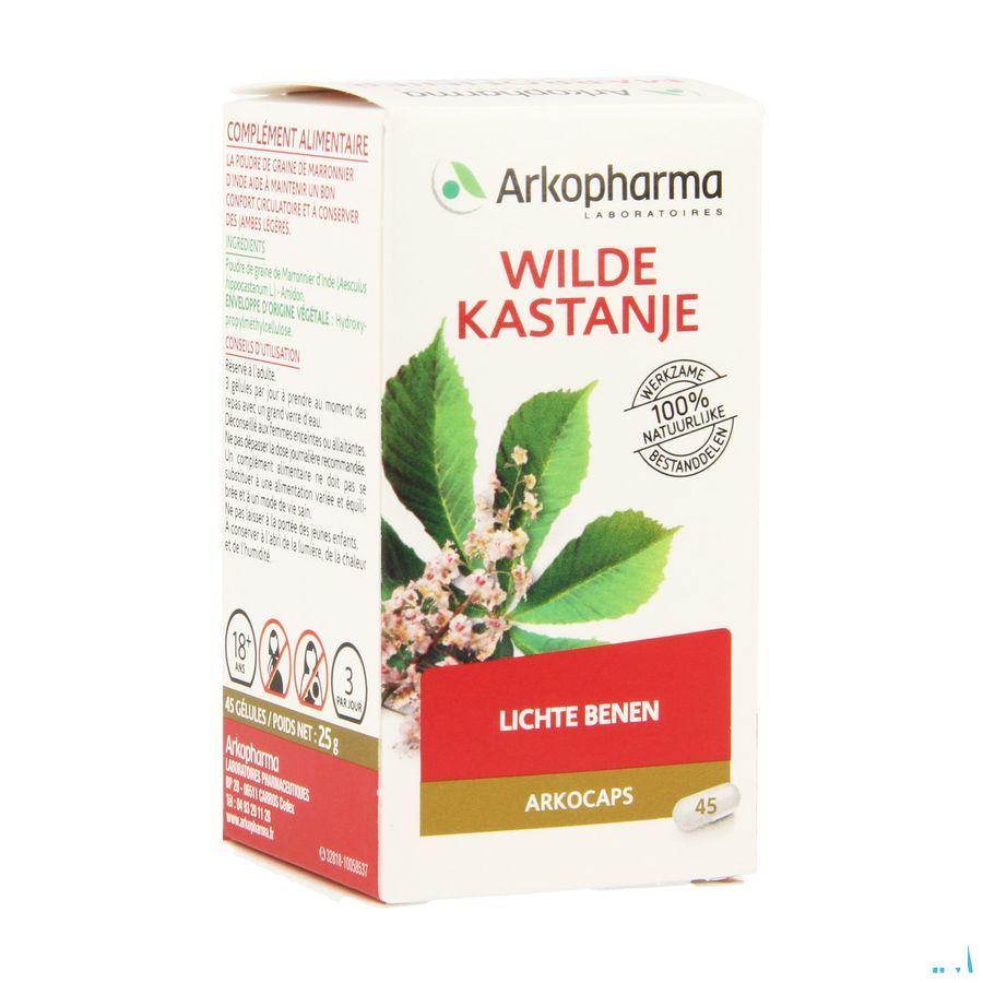 Arkocaps Wilde Kastanje Plantaardig 45  -  Arkopharma