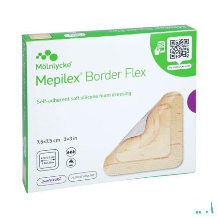 Mepilex Border Flex Pansement 7,5x7,5cm 5 595200  -  Molnlycke Healthcare