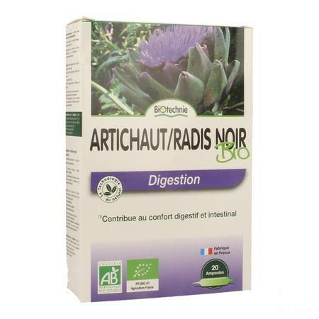 Artisjok-zwarte Radijs Bio Ampullen 20x10 ml