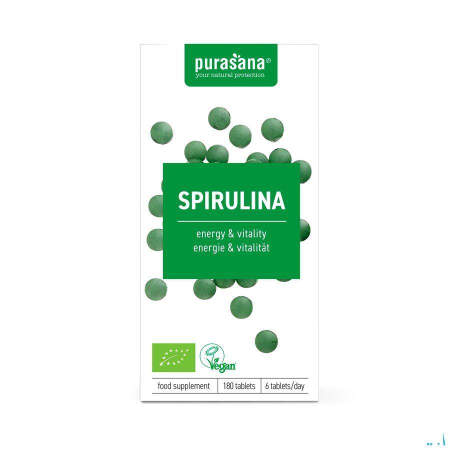 Purasana Spirulina Bio Tabletten 180