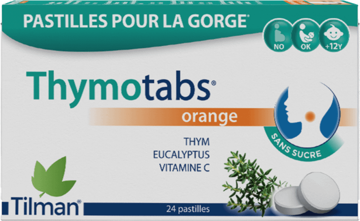 Thymo Comprimes Orange Pastille A Sucer 24  -  Tilman