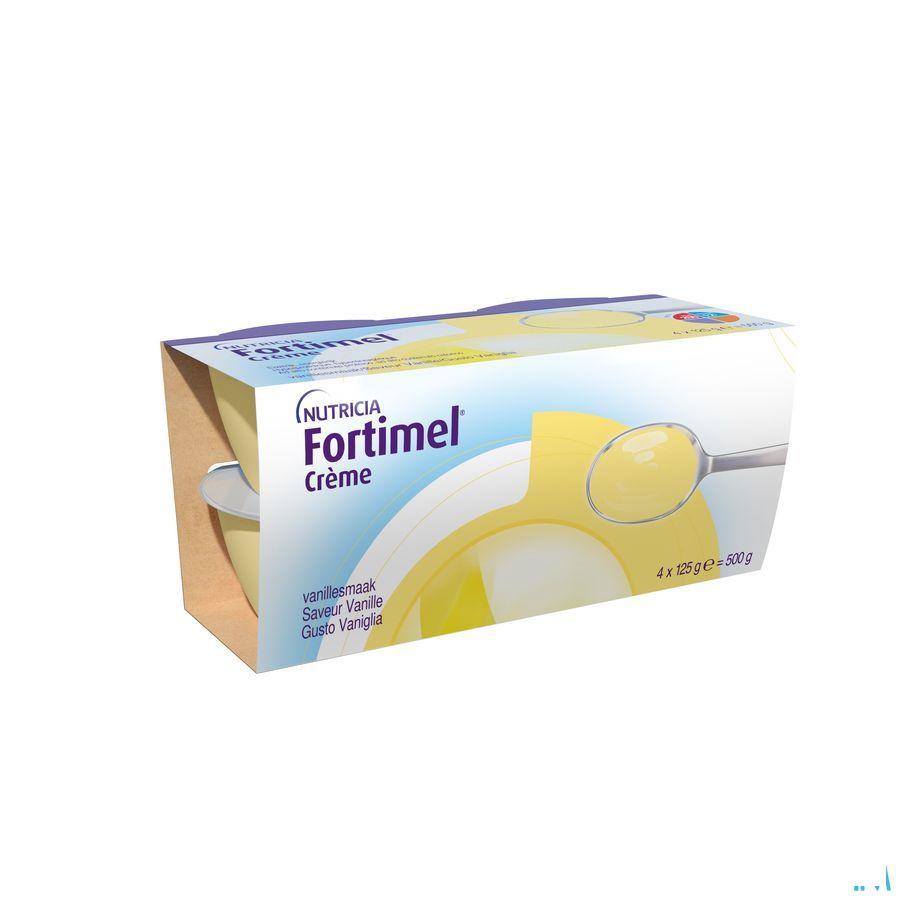 Fortimel Creme Vanille 4X125 g  -  Nutricia