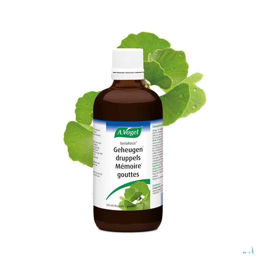 A.Vogel Geriaforce Geheugen Druppels 100 ml  -  A.Vogel