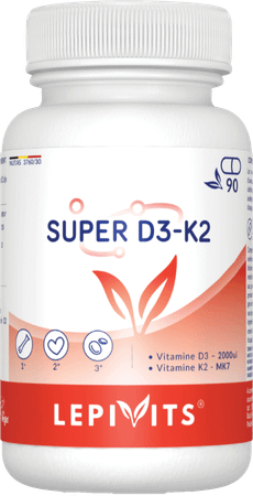 Leppin Super D3-k2 Capsule 90  -  Lepivits