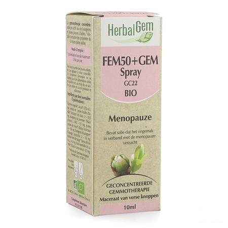 Herbalgem Fem50+Gem Spray Bio Gc22 Menopause 10 ml  -  Herbalgem