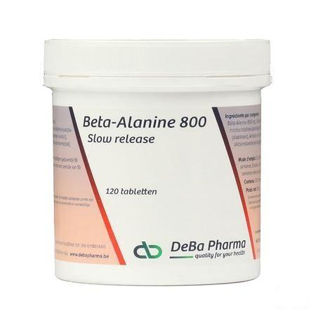 Beta-alanine 800 mg Slow Release Comprimes 120  -  Deba Pharma