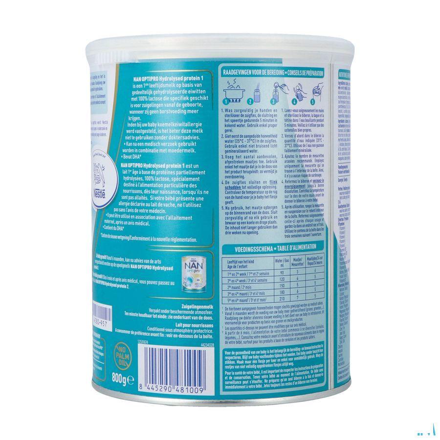 Nan Optipro HP 1 Melkpdr 800G  -  Nestle
