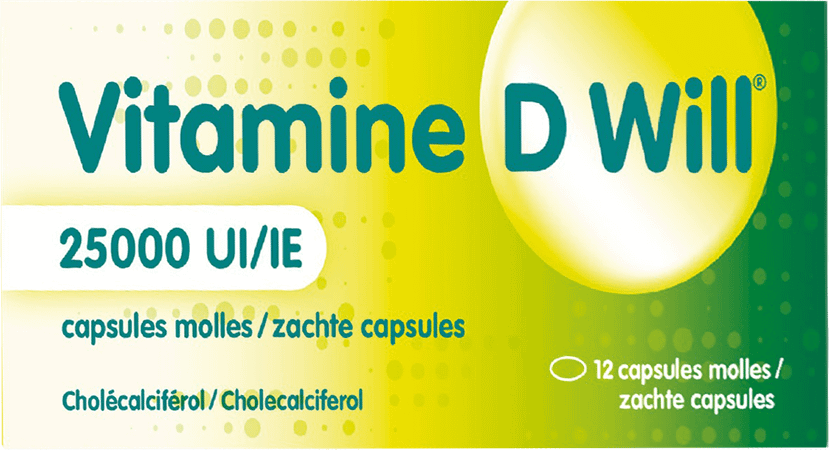 Vitamine D Will 25000Ie Zachte Caps 12  -  Will Pharma