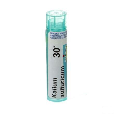 Kalium Sulfuricum 30K Gr 4g  -  Boiron