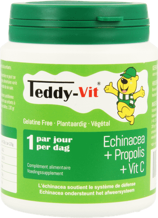 Teddy Vit Echinacea + propolis + vit C Gomme Ours 50  -  Stylepharma