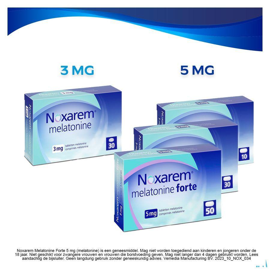 Noxarem Melatonine Forte 5 mg Tabl 50