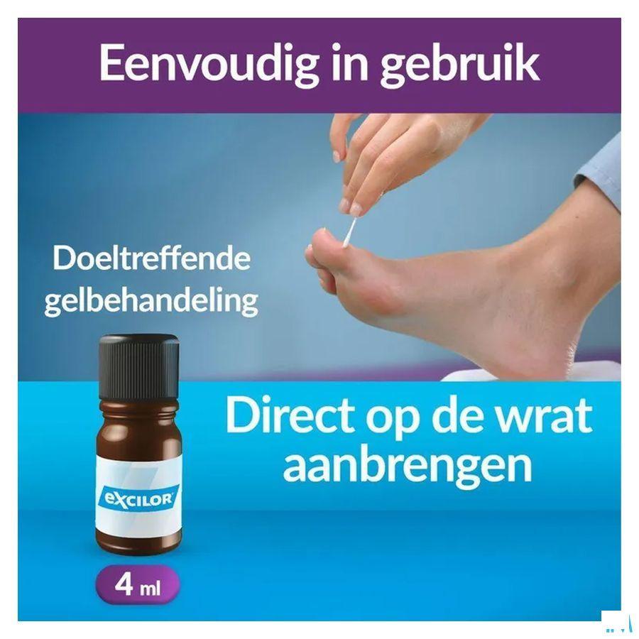 Excilor Traitement Verrues Gel 4Ml