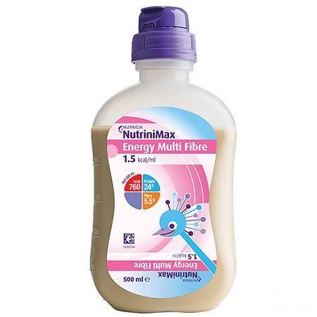 Nutrinimax Energy Multi Fibre Flacon 0,5l  -  Nutricia