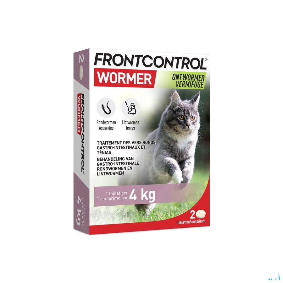 Frontcontrol Wormer 230 mg/20 mg Kat Tabl 2