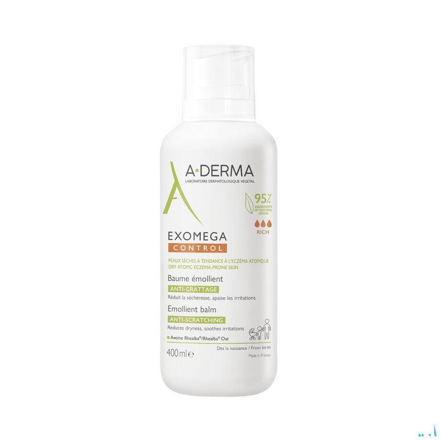 Aderma Exomega Control Baume Emollient 400 ml  -  Aderma