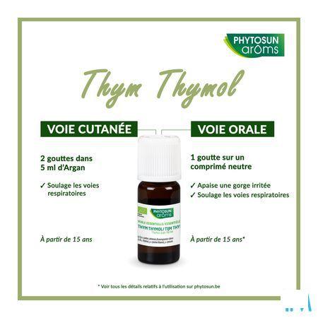 Phytosun Tijm Thymol Fr-bio-01 10 ml