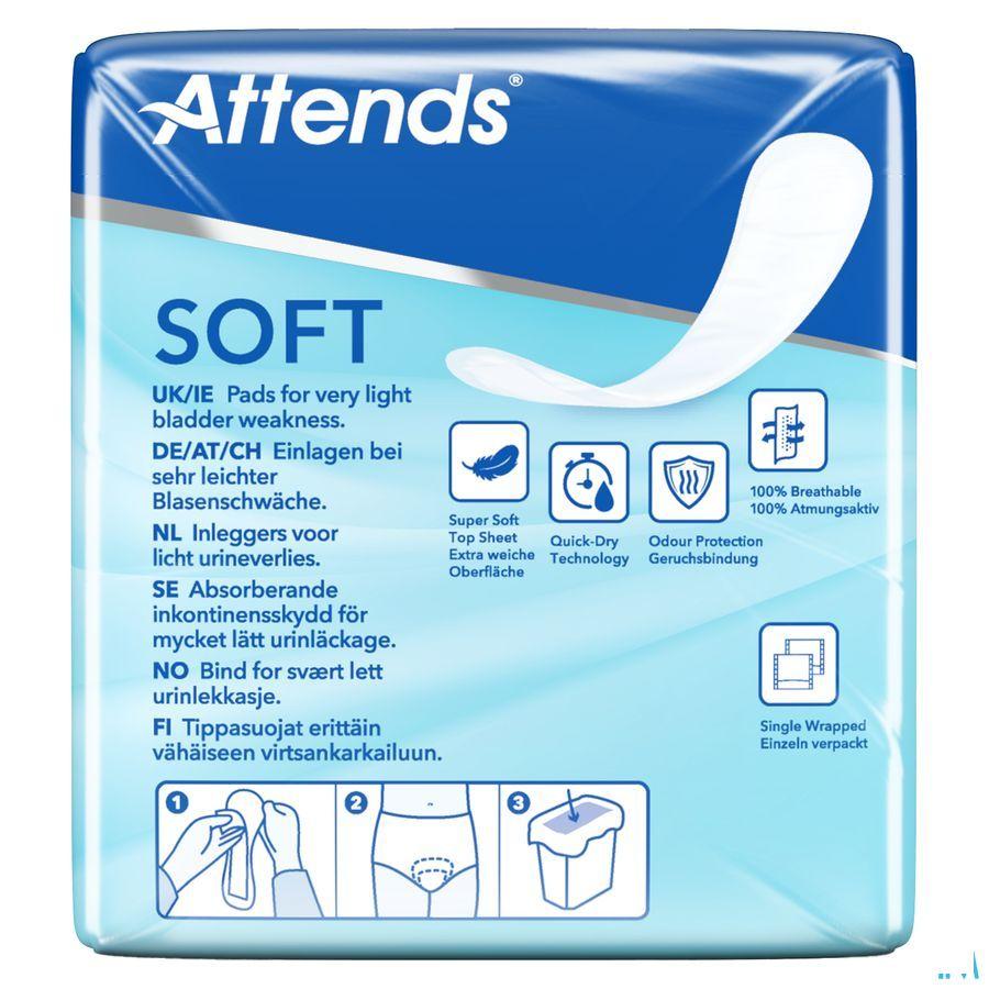 Attends Soft 1 Mini Long Inleg Anatom. 1x16 Attends Soft 1 Mini Long Inleg Anatom. 1x16