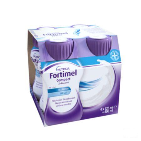Fortimel Compact 2.4Kcal Neutraal 4X125 ml