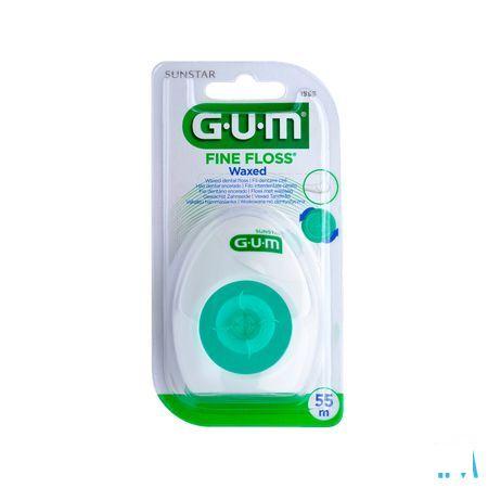 Gum Fil Dentaire Fine Floss Waxed 54,8M 1555