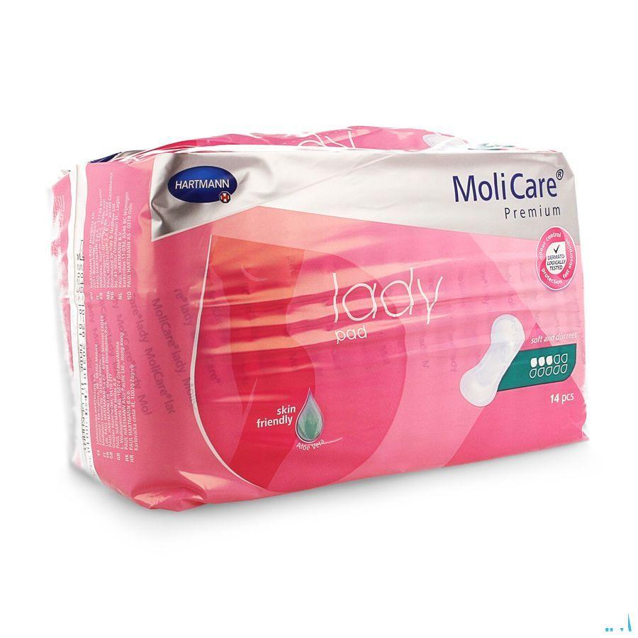 Molicare Premium Lady Pad 3 Drops 34X13Cm 14  -  Hartmann