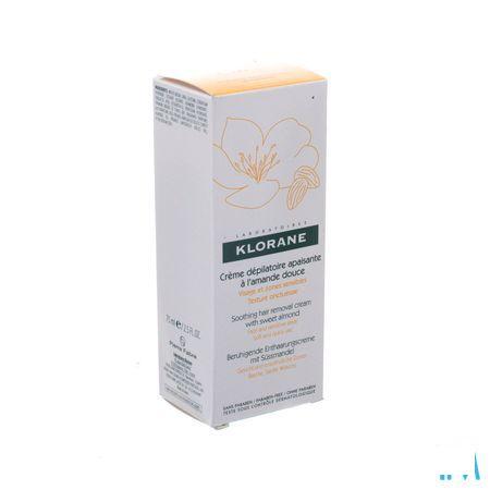 Klorane Ontharingscreme Gelaat-gev Zones Tube 75 ml