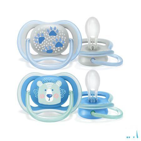 Philips Avent Sucette 6M+ Boy  -  Bomedys