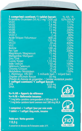 Vinalac Dha/Epa Caps 60 + 60 Formule Optimisee
