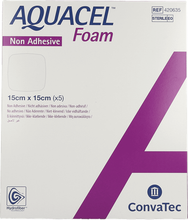 Aquacel Foam Non Adhesief 15X15Cm 5