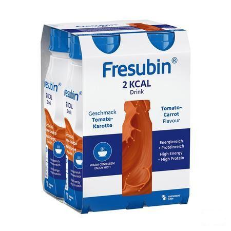 Fresubin 2 Kcal Drink Salé/hartig 200 ml Tomatescarottes/tomaatwortel  -  Fresenius