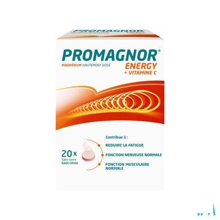 Promagnor Energy + Vit C Comprimes Effervescents 2x10