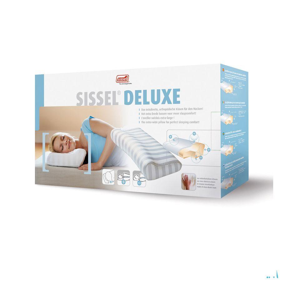 Sissel Deluxe Hoofdkussen Breed + overtr.gewatteerd  -  Sissel