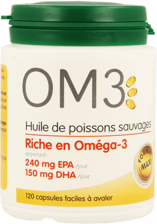 Om3 Huile Poisson Capsule 120  -  Urgo Healthcare