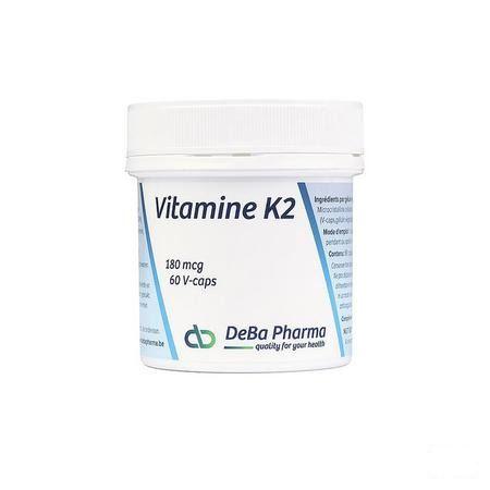 Vitamine K2 180Mcg Caps 60  -  Deba Pharma