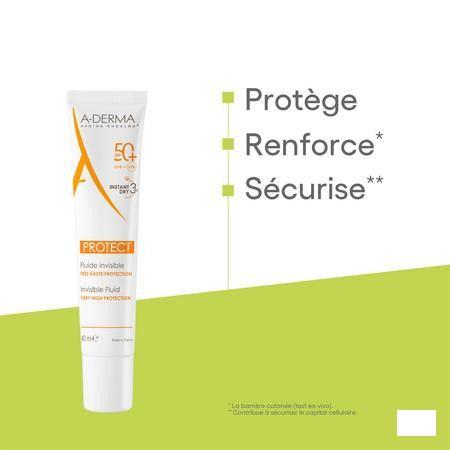 Aderma Protect Fluide Invisible 40 ml  -  Aderma