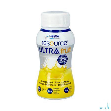Resource Ultra Fruit Ananassmaak 4 x 200 ml