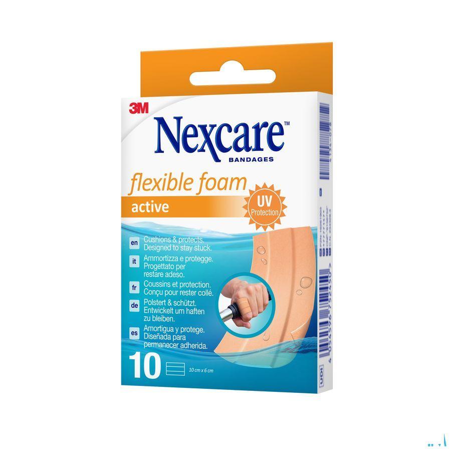 Nexcare 3M Flexible Foam Active Ha Pleist.Strip 10  -  3M