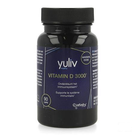 Yuliv Vitamine D 3000 Caps 90